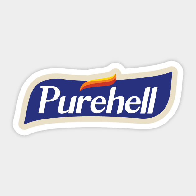 Purehell Sticker by TommyArtDesign